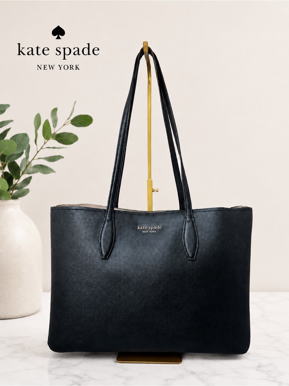 Kate Spade New York Tote Bag Black